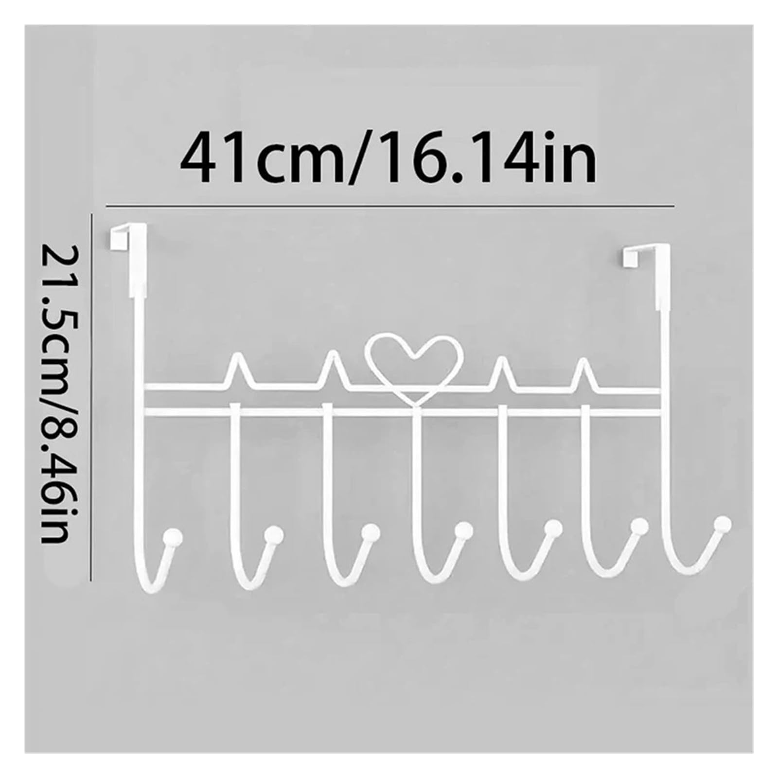 Gancho Para Colgar Sobre La Puerta Puerta detrás del gancho de almacenamiento for colgar en la pared