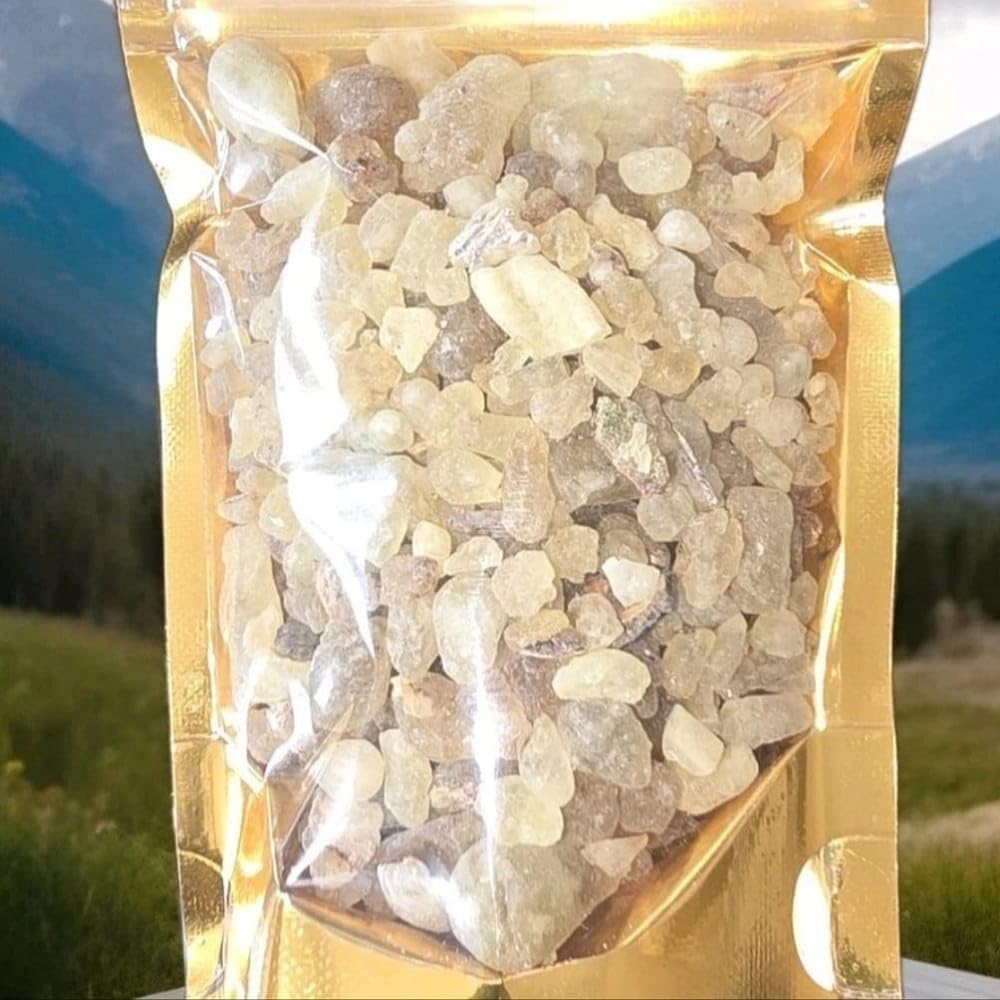 Mast Unique Uk Yellowish To Pale Brown Frankincense Resin (Luban), Boswellia Sacra Premium Quality! (100G)