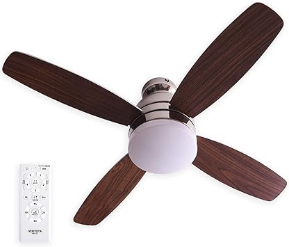 Amazon Ventota シーリングファンライト リモコン付 Led調光調色 タイマー 風量調節fortebr Ventota シーリングファンライト 通販