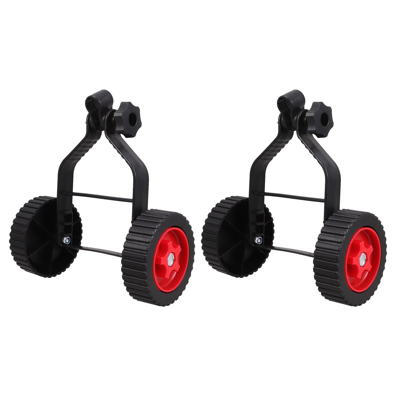 Roues de support pour coupe-bordures avec grand diamètre pour terrain difficile