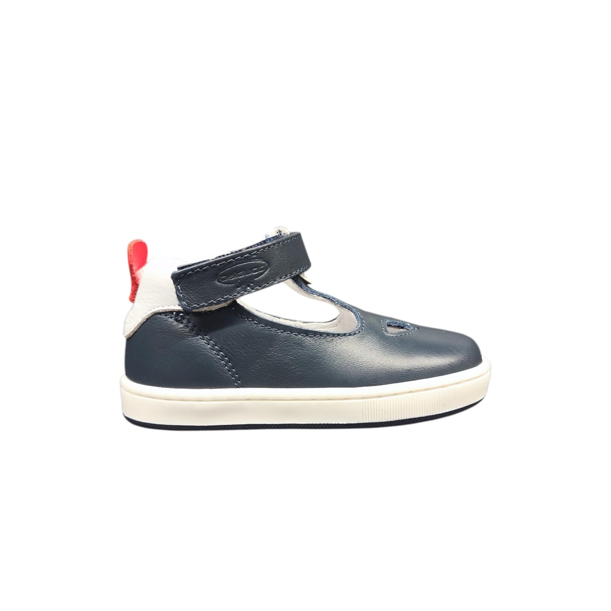 Balducci CITA 5835, Scarpa Sandalo Primo Passo Due Occhi a Duilio Blu, Plantare fisiologico Pediatrico.Numerazione dal 19 al 26