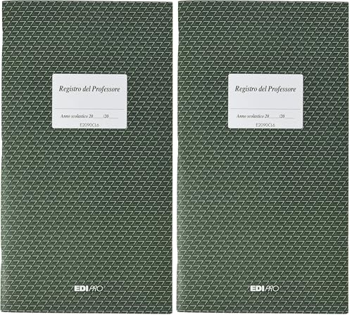 EDIPRO - E2090CL6 - Registro del professore a 6 classi