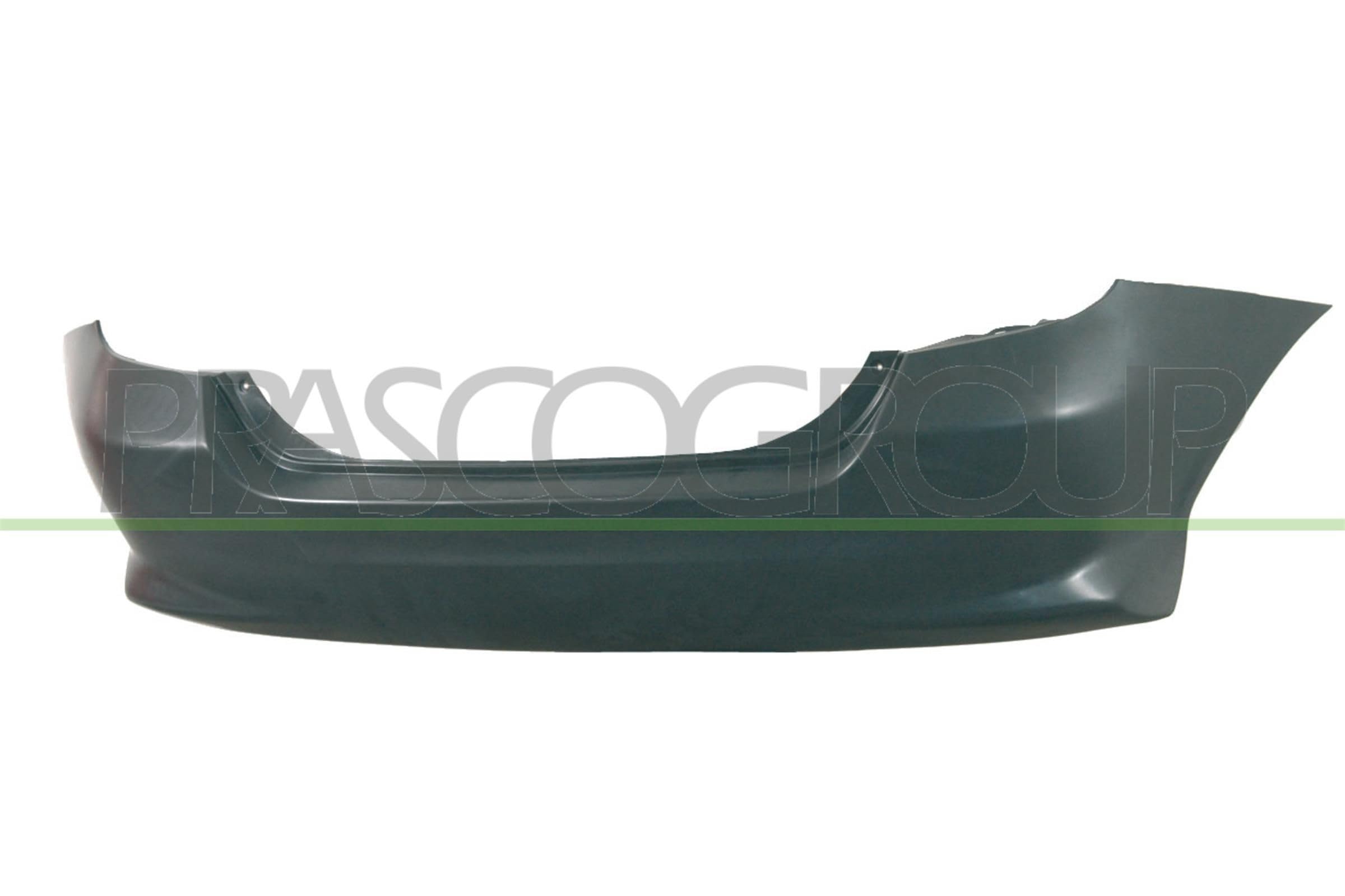 PRASCO HD3201051 Paraurti posteriore Posteriore nero