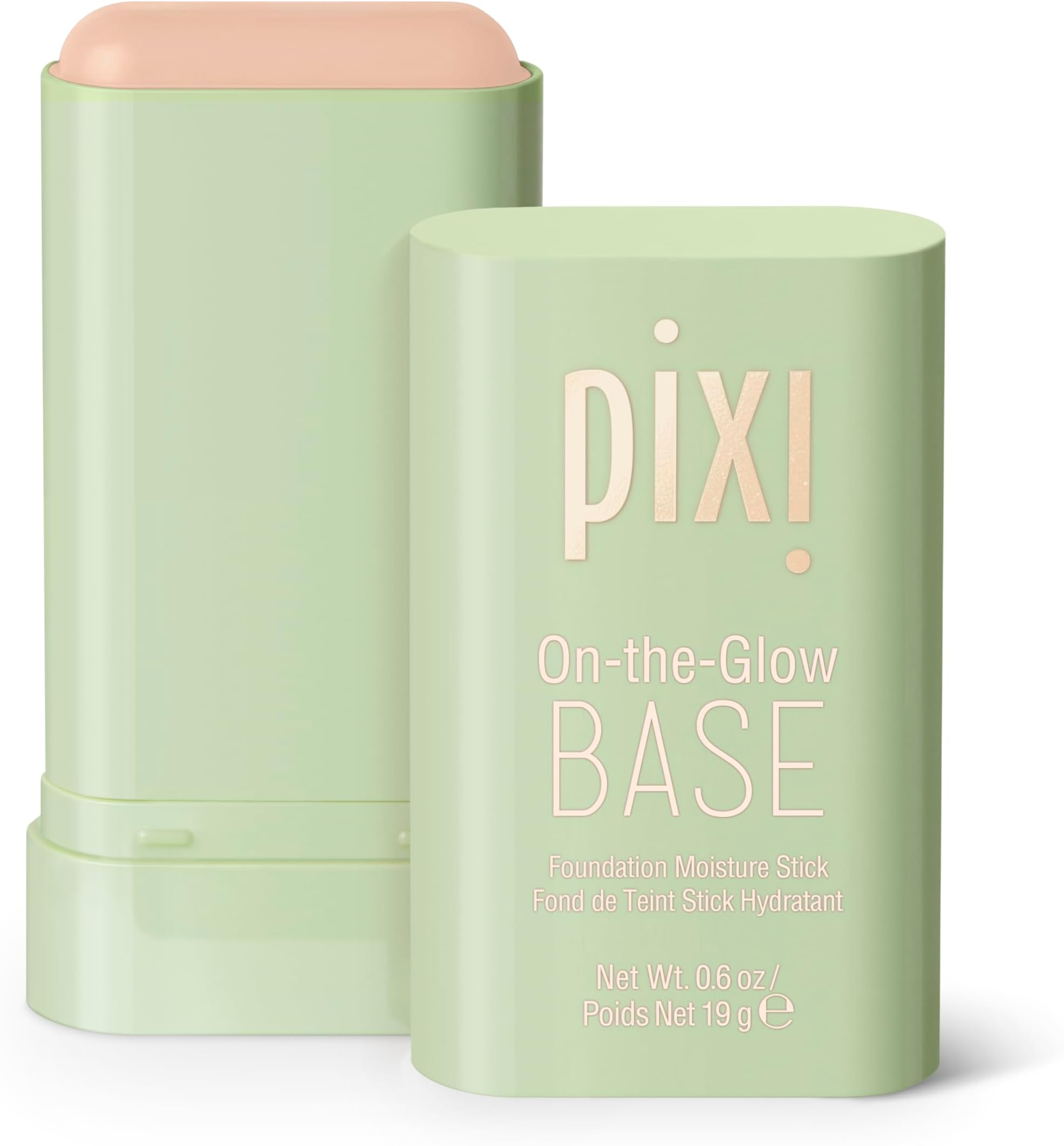 Pixi Beauty On-the-Glow Base| Tinted Moisturizer Foundation Stick | Vanilla: Fair, light warm shade| 0.6 oz / 19g