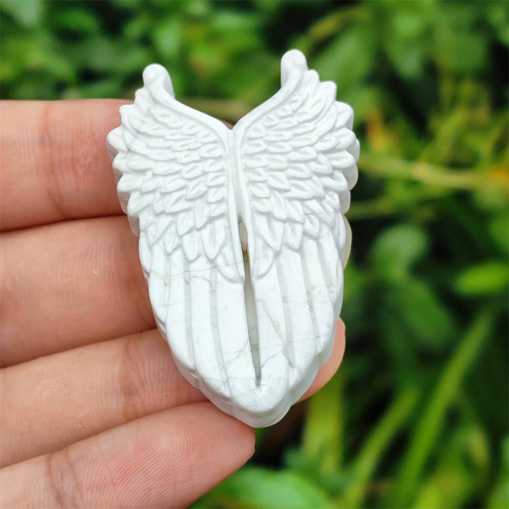 Miniatura 4 de TEAMWILL 1 estatua de cristal curativo de cristal de cuarzo tallada a mano de turquesa blanca natural