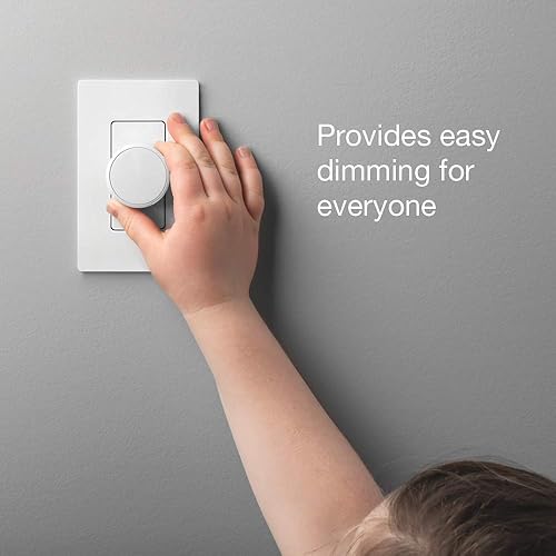 Miniatura 8 de Lutron Aurora Smart Bulb Dimmer Switch for Paddle Switches for Philips Hue Smart Bulbs Z3-1BRL-PKGD-WH White