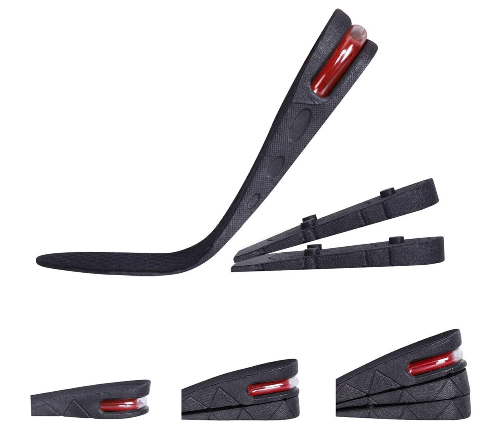 Elevator Increased Insoles Shoe Lifts, Height Increasing Insole for MEN WOMEN, 6cm 2.36 Inches Adjustable Breathable Insoles- 1 Pair