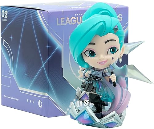 Figura de Serafina KDA de League of Legends, delicada y bonita estatua para regalo de mercancía de League of Legends, viene con caja original y