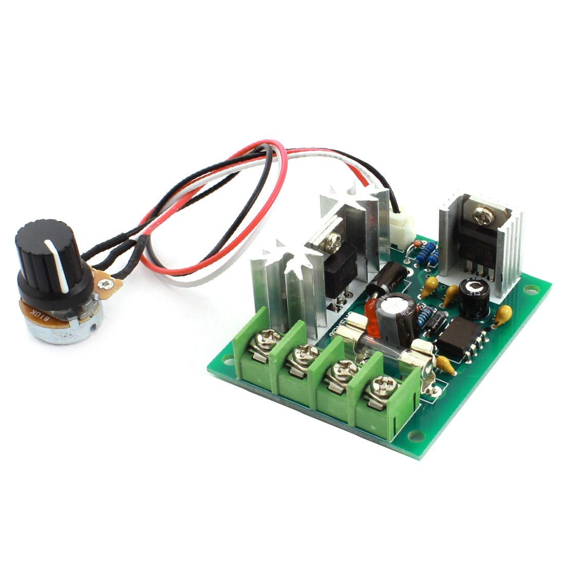 Evita tirones en el motor con este interruptor de control de velocidad PWM DC 10-30V 5A ajustable