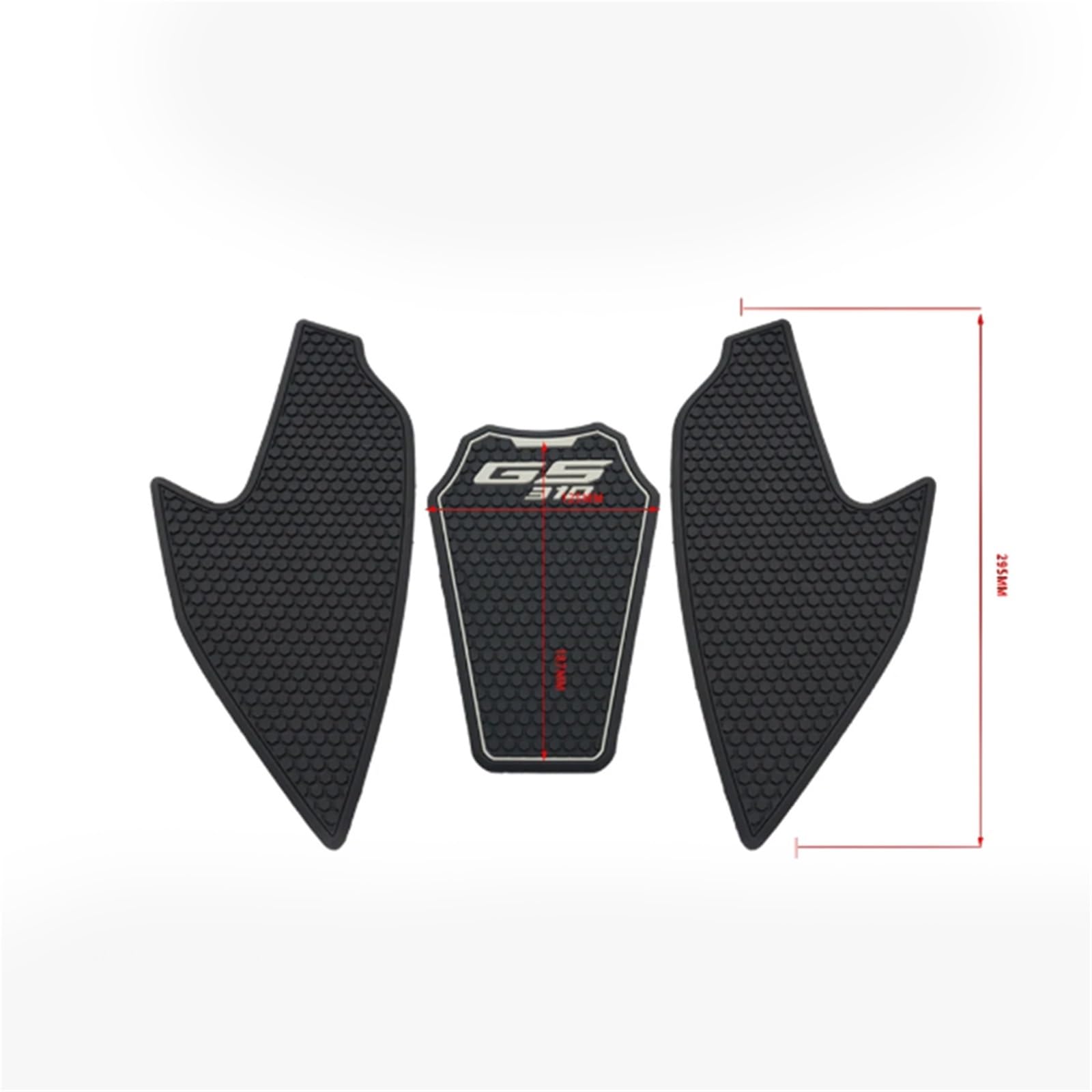 Für G310GS Motorradseiten -Kraftstoff -Tankaufkleber -Pad -Gummiaufkleber