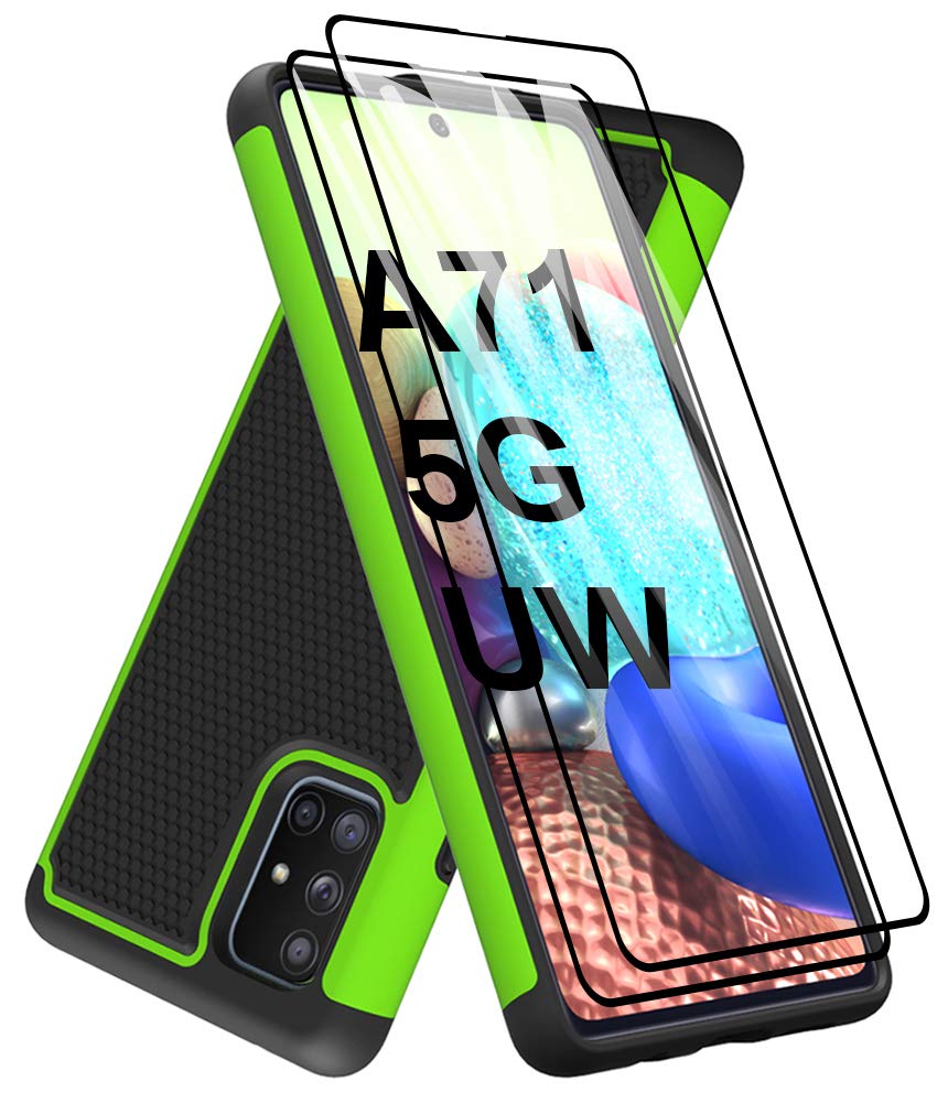 Dahkoiz Case For Galaxy A71 5g Uw Verizon Case Tempered