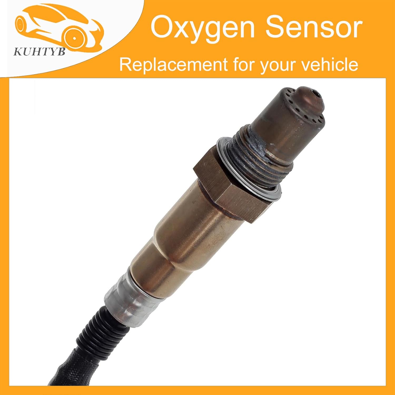 Oxygen Sensor set Replacement for CADILLAC 2009 2008 2007 SRX V6 3.6L 2PCS Upstream and 2PCS Downstream O2 Sensor