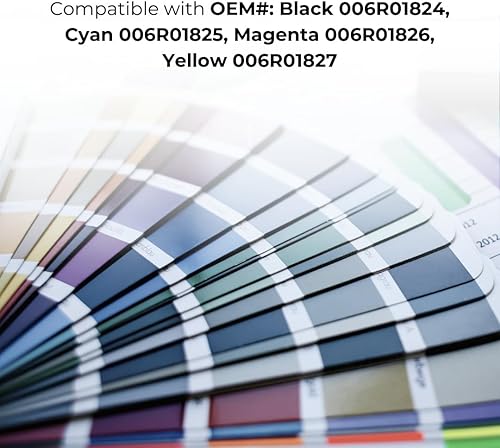 Miniatura 6 de Toner Pros Cartucho de tóner Xerox Versalink 006R01824, 006R01825, 006R01826, 006R01827 remanufacturado de alta capacidad, repuesto para impresoras