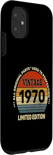 Miniatura 3 de iPhone 11 Old Vintage 1970 Limited Edition Retro Case