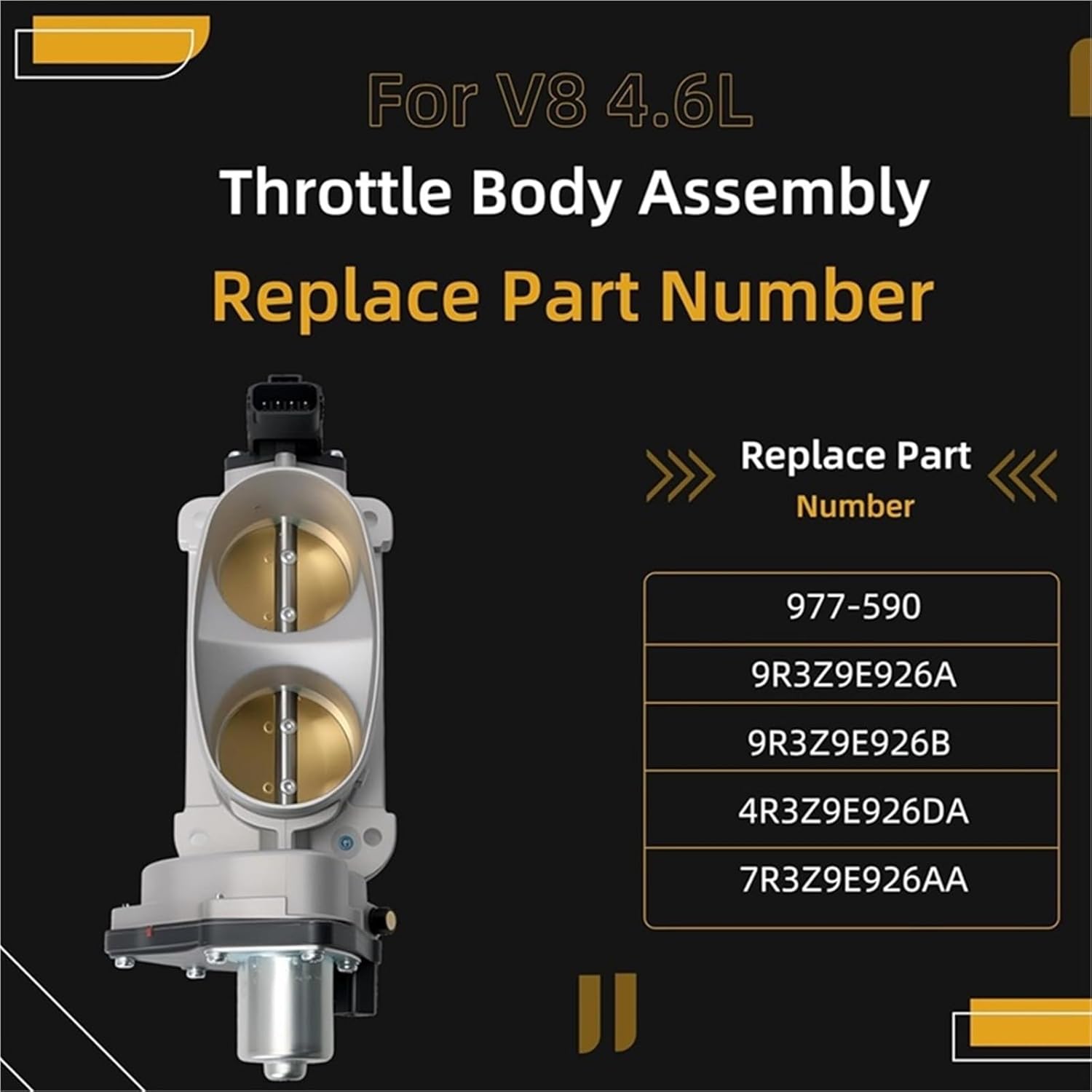 9R3Z9E926A スロットルボディアセンブリフォードマスタング V8 4.6L 2005-2010 【クレジ】 用