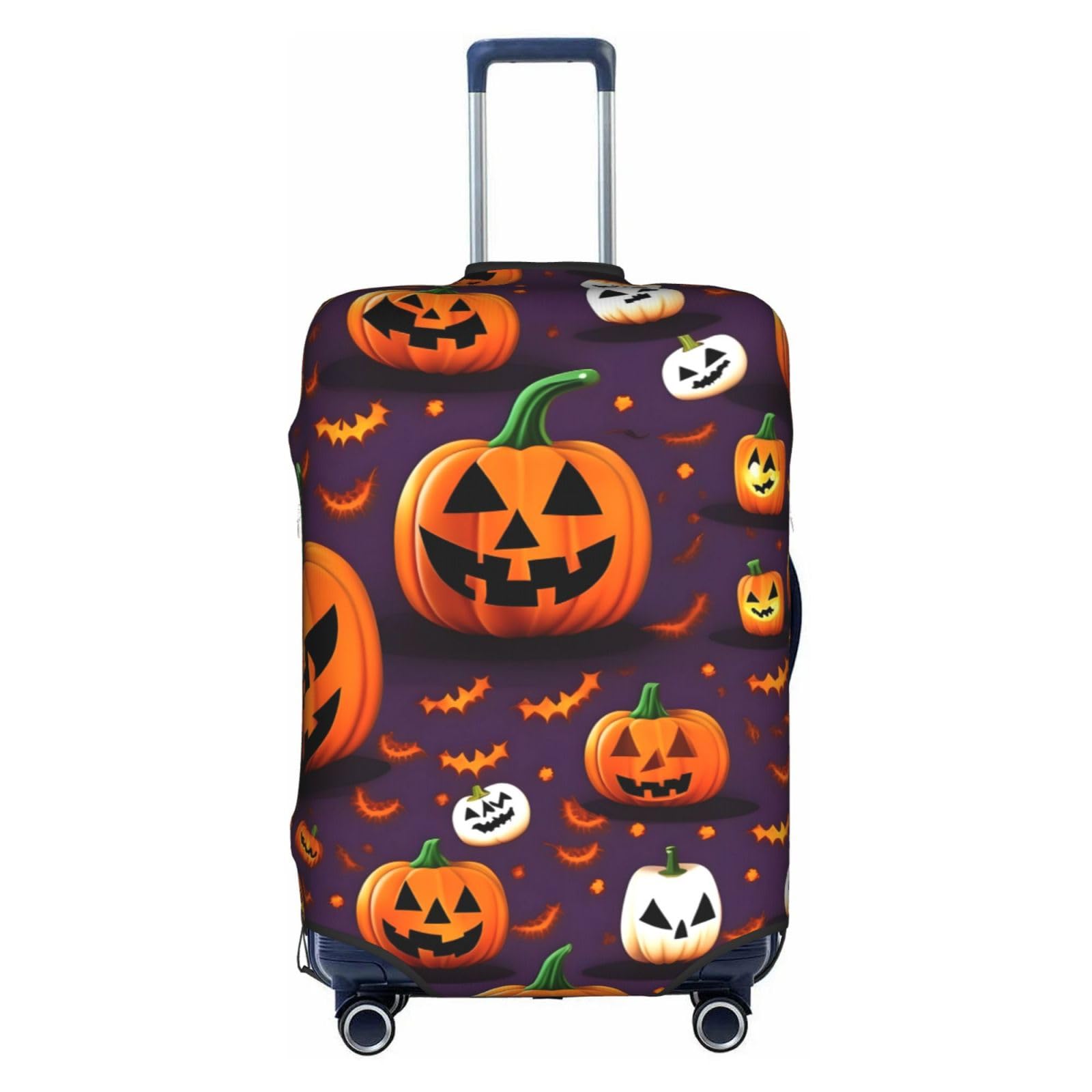 Housse de bagage anti-rayure lavable Halloween pour valise soute