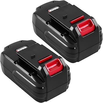 2 Pack 4.5Ah High Capacity PC18B PC18B-2 Replacement for Porter Cable 18v Battery Ni-Mh Batteries Compatible with Porter Cable 18V PCC489N PCMVC PCXMVC Cordless Power Tools