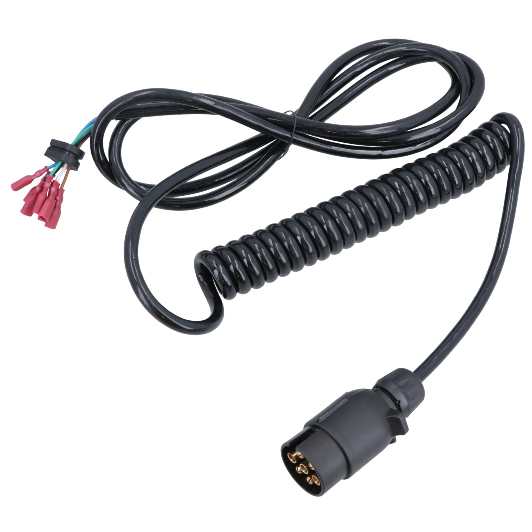 AB Tools 7-pinowy styl wtyczka z przyczepą przedłużającą kabel 2 metry dla Ifor Williams