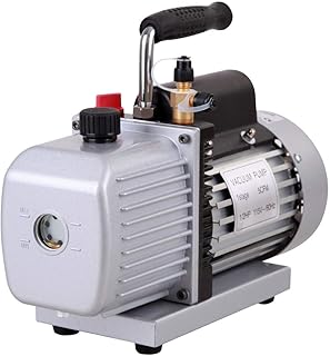 Rocker Vacuum Pump Rotary Vane, Tanker 130, High Vacuum, 110V, 0.1 mbar, 85 LPM, 1725 RPM