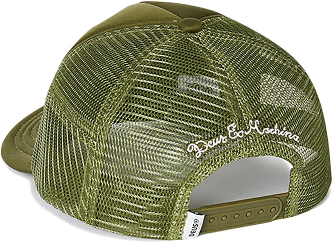 Deus Ex Machina Crimson Trucker Cap mit grünem Visier, olive