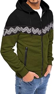 Hasagimol Hooded Jacket Sweatshirt Men's Comfort Training Jacket Autumn Windproof Long Sleeve Hooded Jacket Training Jacket Full Zip Slim Fit Sports Sweat Jacket Hooded Jacket Functional Jacket