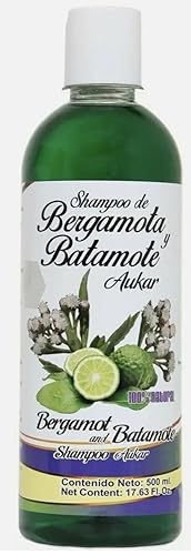 Miniatura 3 de Champú Bergamota y Batamote 16.9 fl oz 16.9oz Crecimiento del Cabello, Cabello Fuerte SET DE 2 CHAMPÚS-EXPERTOS DE BELLEZA
