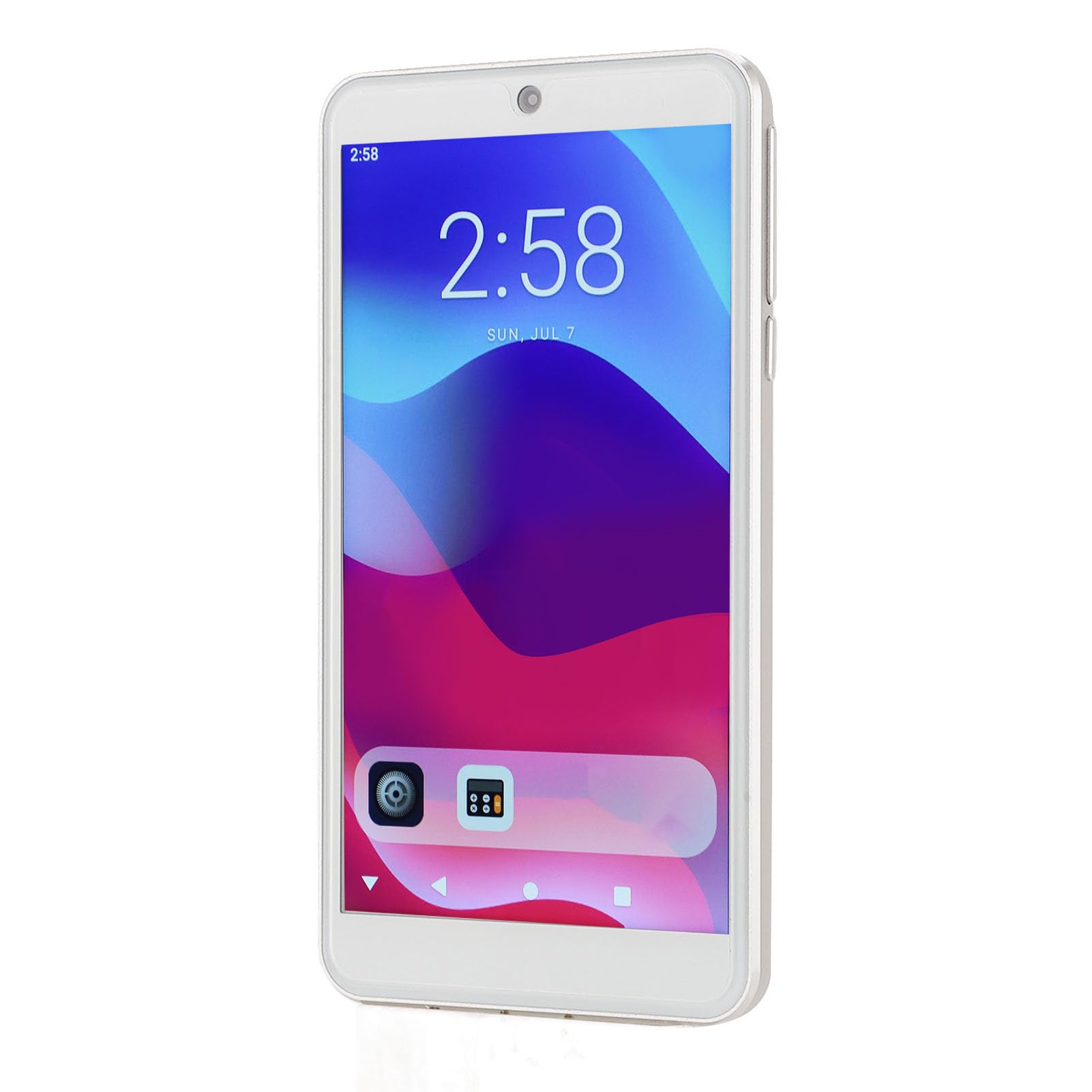 Touch Screen MP4 Player 4.3 Inch Color HD Screen with Dual Camera 64GB Memory Card Ideal for Music Enthusiasts and On-the-Go Users