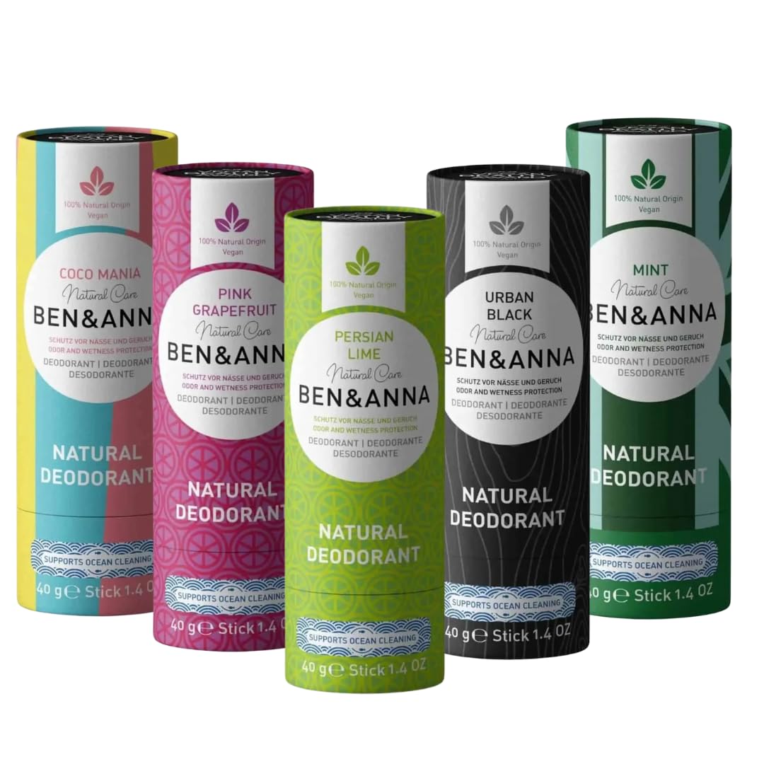 BEN & ANNA Persian Lime Paper Tube Deodorant, 40 GR