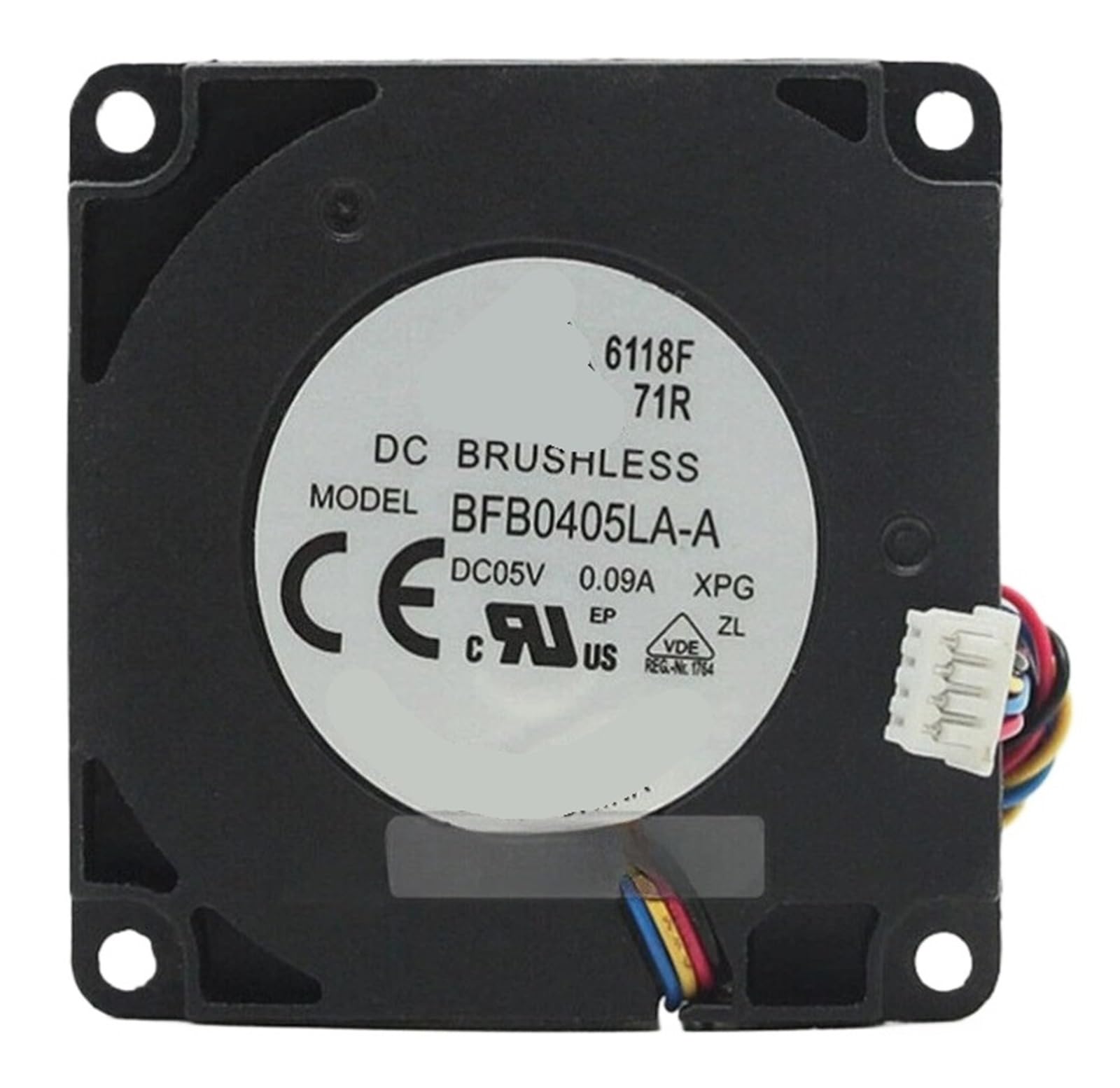 FSBNMNXPQ BFB0405LA-A DC5V 0.09A 4010 4cm fan 4pin