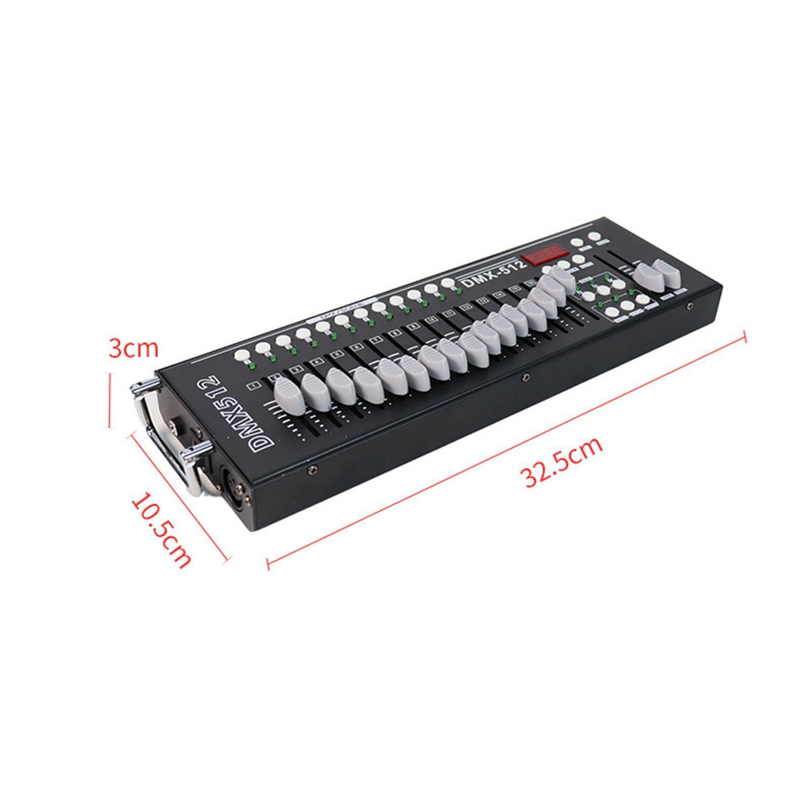 Controller luci professionale per DJ DMX 512, console da palco per scene personalizzate e applicazioni di illuminazione versatili, mixer per luci, console per