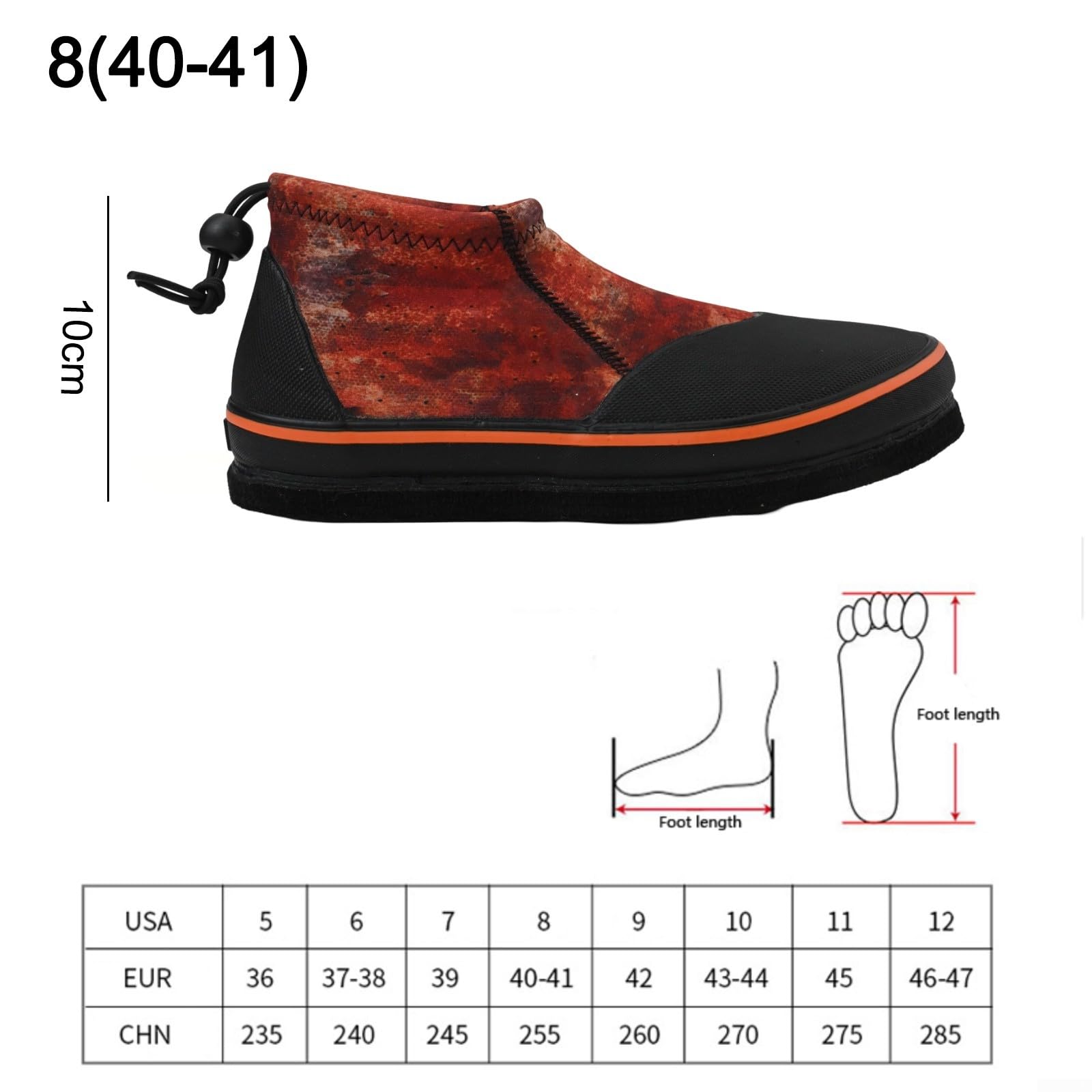QOXEZY Botas de pesca para hombre y mujer, fieltro antideslizante de 3 mm