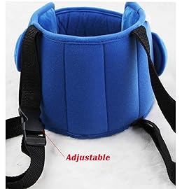 Adjustable Baby Head Support for Car Seat Soft Neck Relief Fit 1-4 Year-Old Toddlers Blue