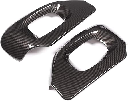 Car Accessories ABS Carbon Fiber Side Seat Frame Cover Trim for Rover Range Rover Vogue Autobiography Sport 2013-2017
