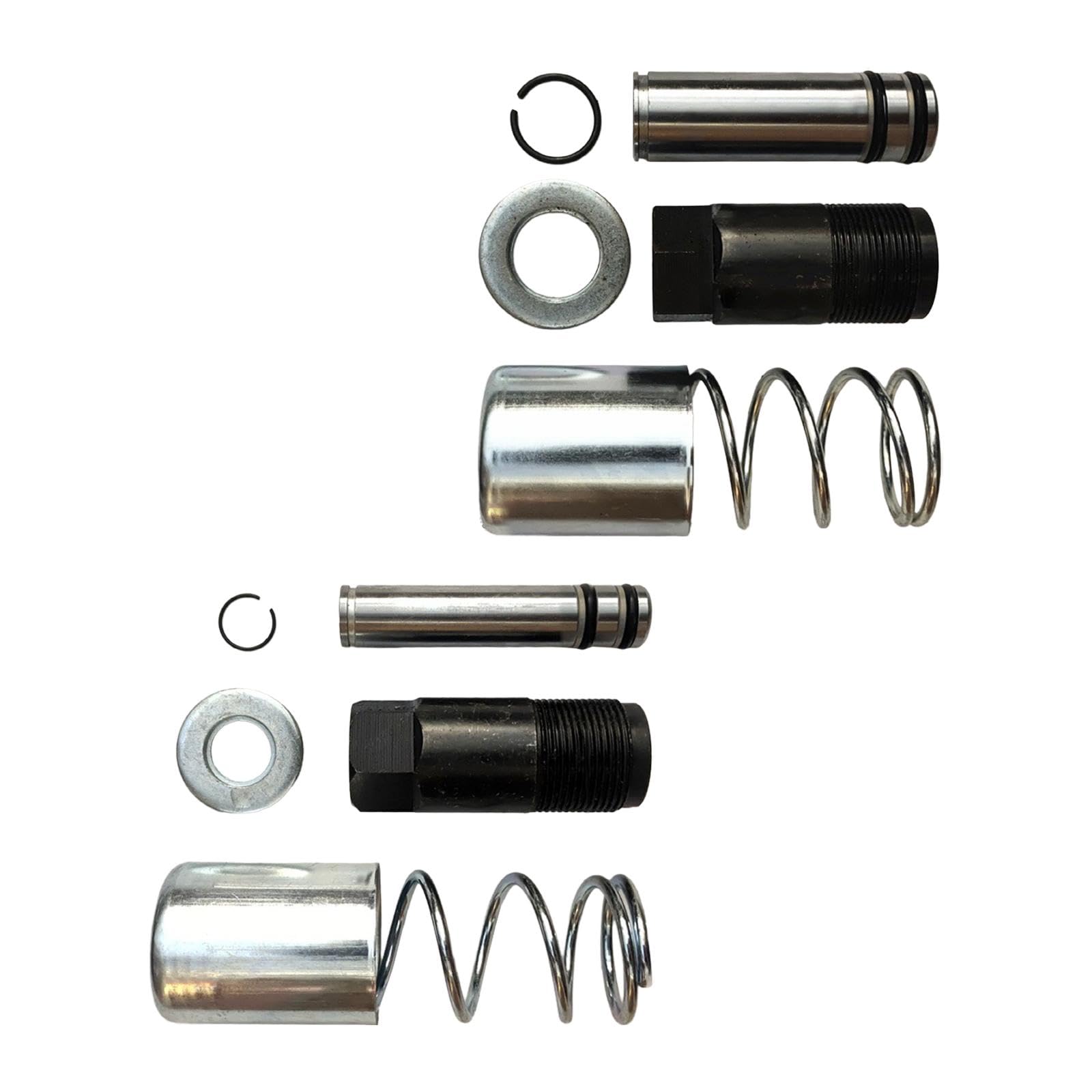 Double Pompe Horizontale à Piston, pièces de Rechange polyvalentes, Pompe à à vérin Horizontal hydraulique Robuste pour Jeu de Joints de Voiture, A et B