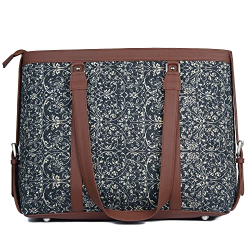 ZOUK Vegan Leather Women's Office Bag for 15.6 inch Laptop, MacBook - Image 7