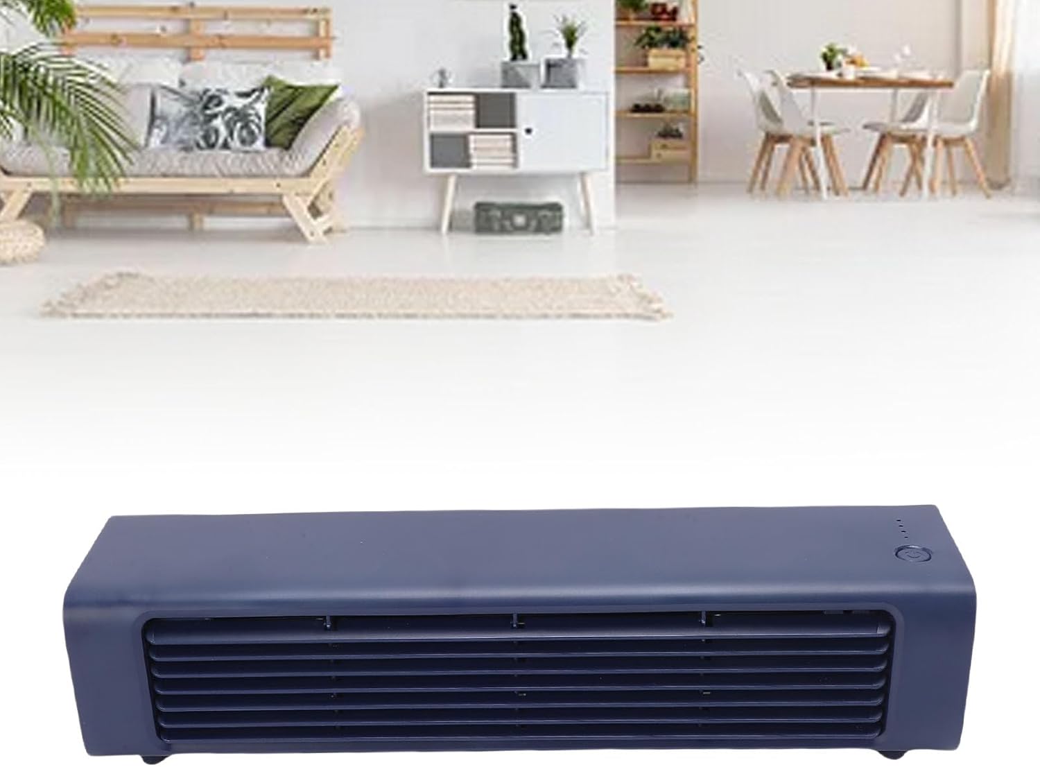 Zopsc Portable tower fan, USB powered, 3 speed settings, quiet operation, suitable for bedrooms, offices, desks, homes, bedside tables, dorm rooms, and indoor use (White)