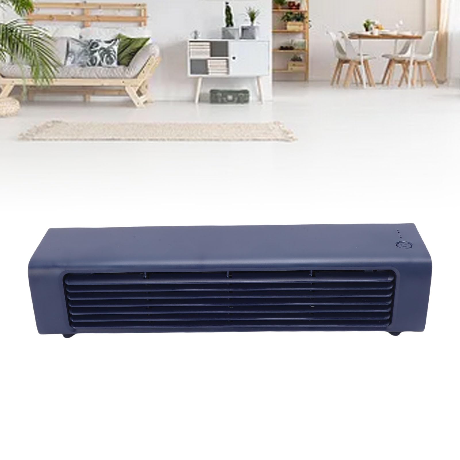 Zopsc Ventola di raffreddamento compatta a torre, 3 marce, velocità regolabile, USB, ventilatore da scrivania, per casa e ufficio con opzione di montaggio a parete, brezza delicata per l'estate