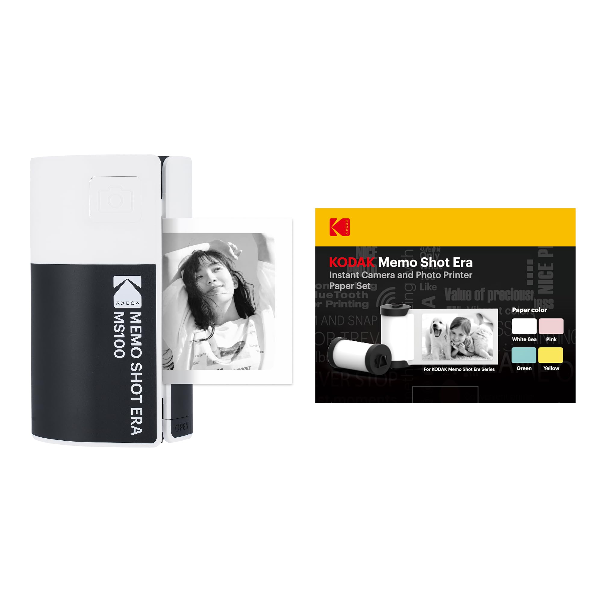 コダック KODAK Memo Shot ERA トイインスタントデジタルカメラ ホワイト