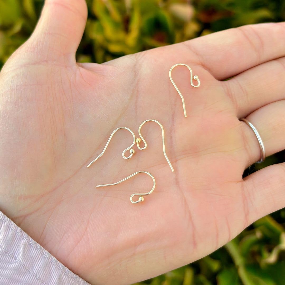Amazon.com: 10pcs Adabele Real 1/20 14K Gold Filled Ball End Fish Earring Hooks 20mm Dangle Ear Wire 3mm Ball (0.8mm/20 Gauge) for DIY Earrings Jewelry Making JK1-A7 Amazon.com: 10pcs Adabele Real 1/20 14K Gold Filled Ball End Fish Earring Hooks 20mm Dangle Ear Wire 3mm Ball (0.8mm/20 Gauge) for DIY Earrings Jewelry Making JK1-A7