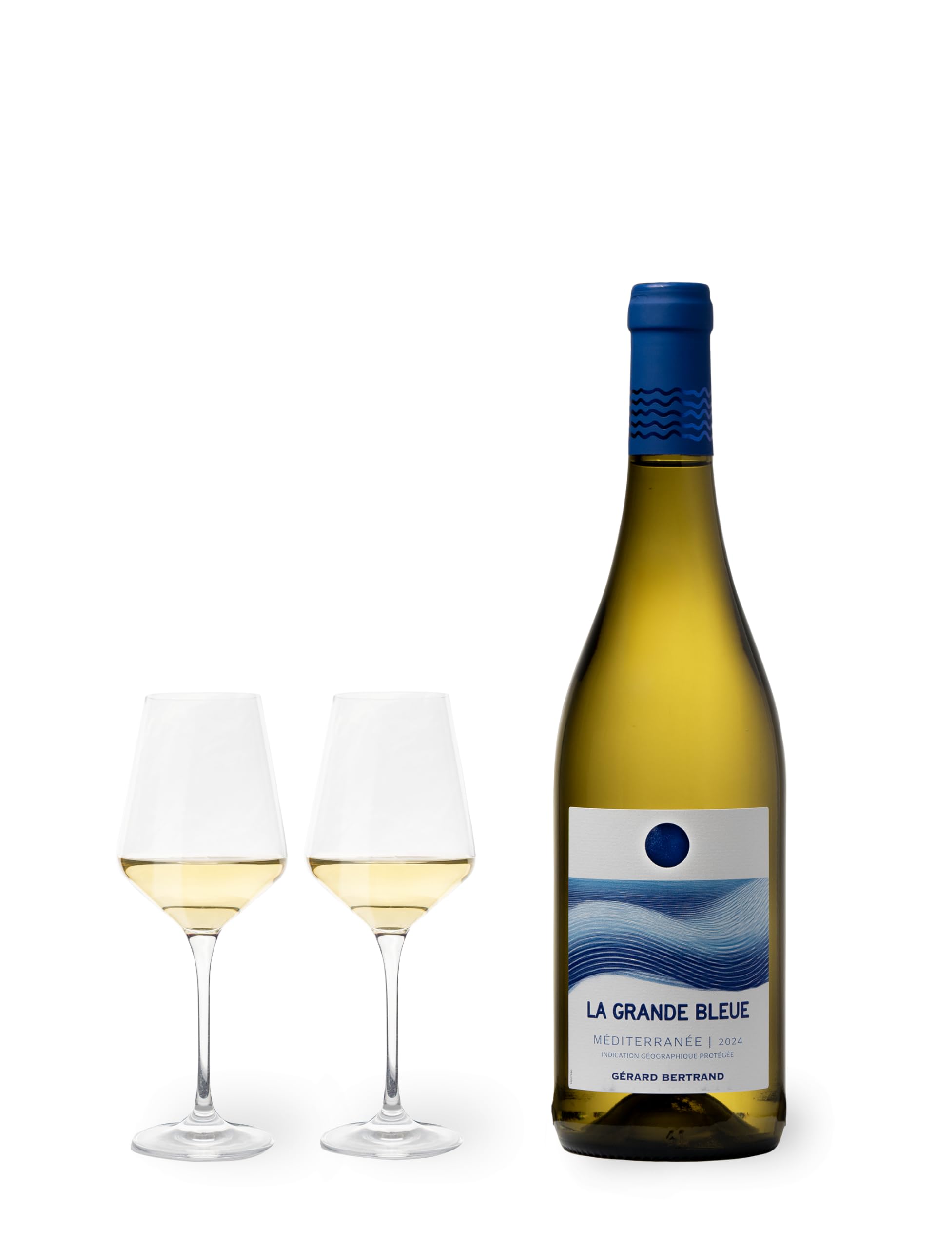 La Grande Bleue IGP Méditerranée 2025 – Lot 6 Bouteilles 75cl vin blanc