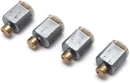 ILTPL - (Pack of 5) DC Mini Electric Vibrating Motors DC Vibration Motors with Eccentric Rotating Wheel