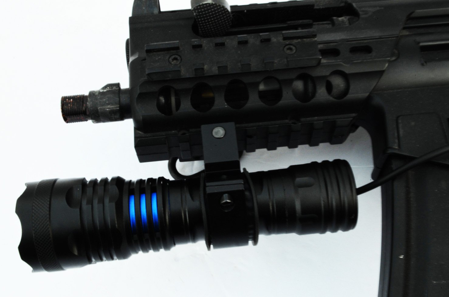 Buy Acid Tactical® Compact CREE LED Gun Shotgun Rifle Flashlight, Rail