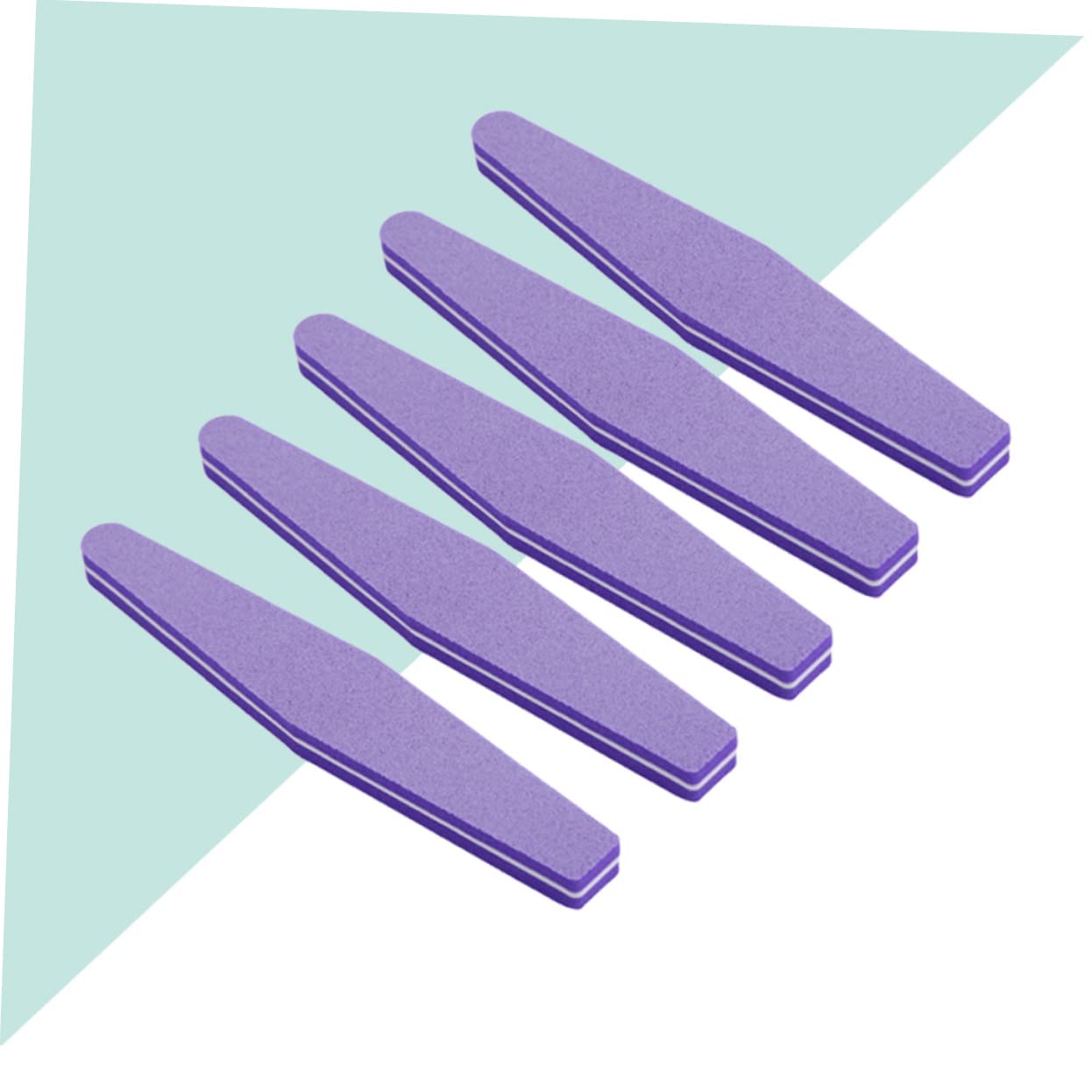 FRCOLOR 30pezzi Unghie Colorate Doppia Faccia Strumenti Per Manicure Impermeabili Per Unghie Naturali e Artistiche