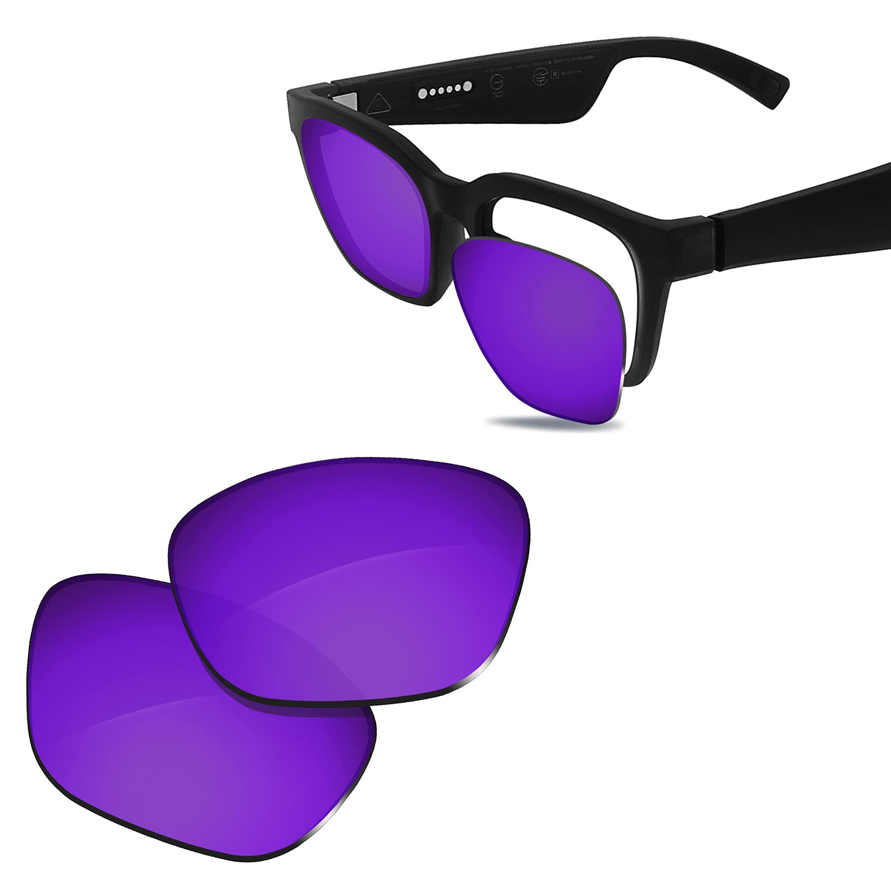 100% Precise-Fit Replacement Sunglass Lenses for Bose Alto S/M BMD0007