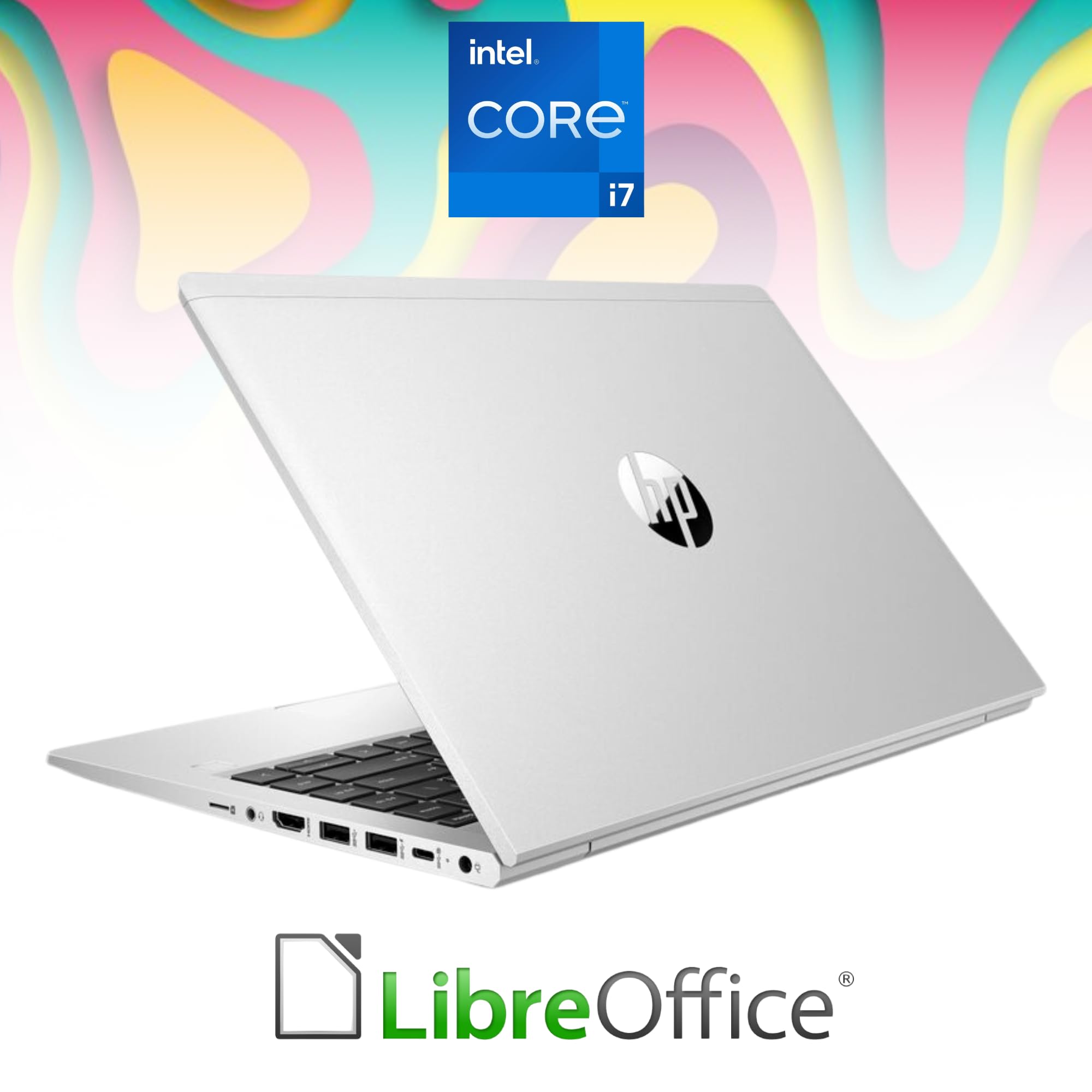 HP Probook - Pc Portatile Notebook Intel Core i5-1135G7 4 core 2.4Ghz - Ram 16 Gb SSD 256 Gb - Display da 14" FHD - Laptop Win 11 + Pacchetto Libre (Ricondizionato)