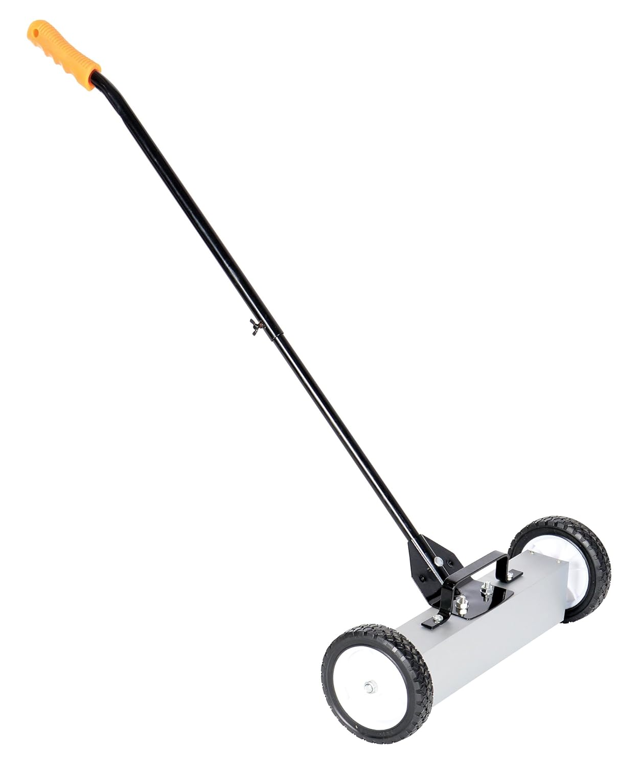 Vestil MFSR-18 Aluminum Magnetic Sweeper Handle Release 32 in. x 23 in. x 31 in. 30 Lb. Capacity Silver