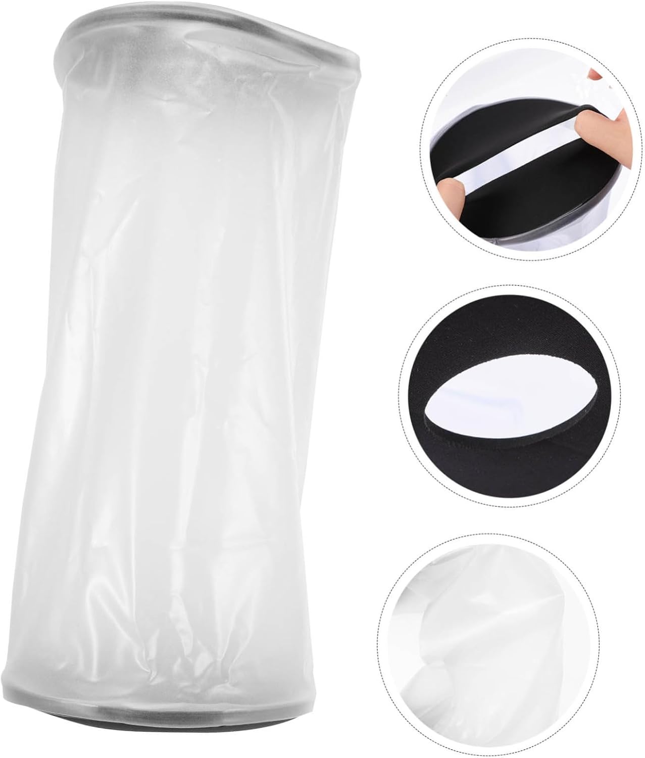 Reusable Elbow Shower Cover Protector for Upper Arm Durable Sleeve for for Bandages and Wounds Left Right Arm Use High Grade Material