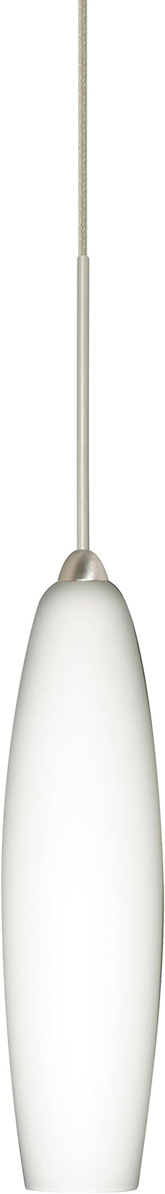 Zumi Cord Pendant with Opal Matte glass