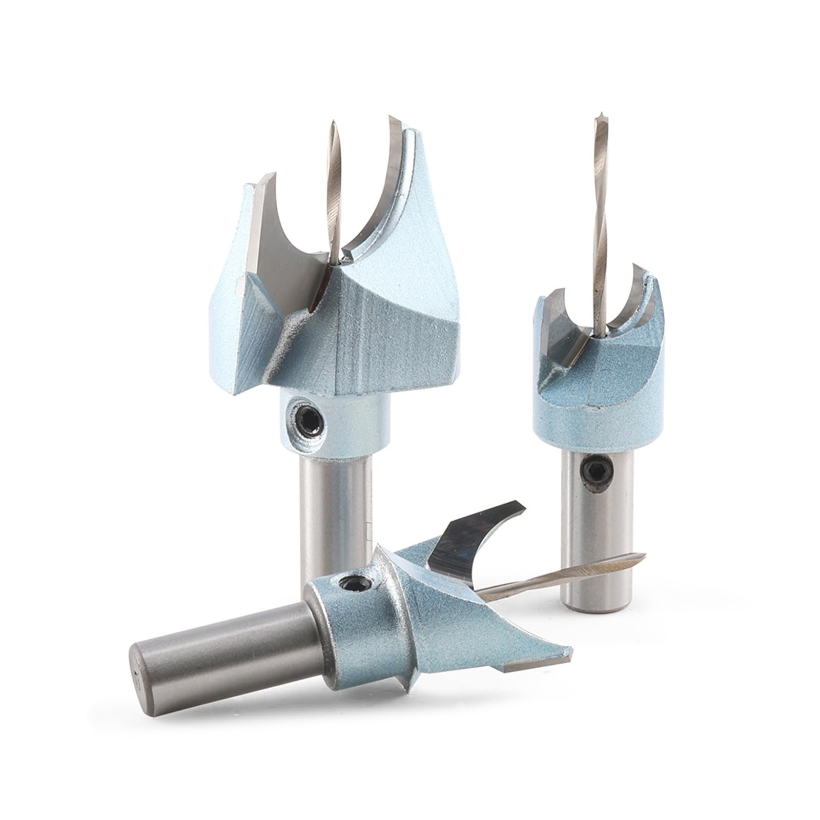 Frezy do drewna z węglików spiekanych Okrągły narożnik frezowania trzpieniowego Bransoletka Making Mill(2pcs 10mmx10mm)