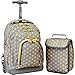 J World New York Lollipop Kids' Rolling Backpack with Lunch Bag